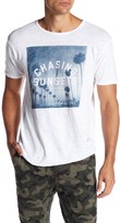Thumbnail for your product : Kinetix Chasing Sunsets Front Graphic Print Tee