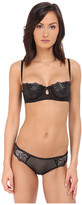 Thumbnail for your product : Emporio Armani Sultry Lace and Velour Thong