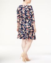 Thumbnail for your product : Love Squared Trendy Plus Size Twist-Front Dress