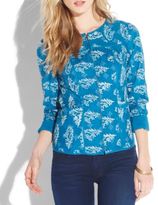 Thumbnail for your product : Lucky Brand Blue Stitched Jacket