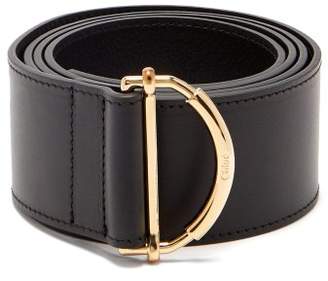 Chloé Black Leather Belt - Womens - Black