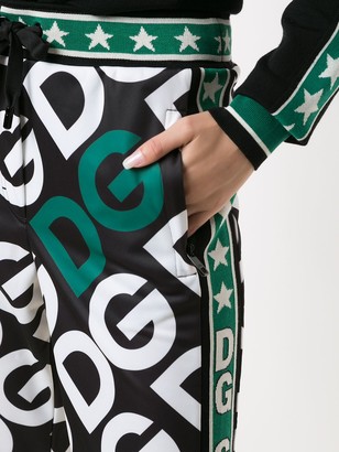 Dolce & Gabbana logo print track pants