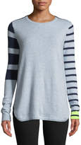 Thumbnail for your product : LISA TODD Plus Size Classic Pop Striped Cashmere Sweater