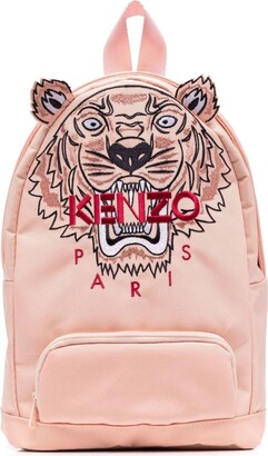 Kenzo Kids Tiger Head motif backpack