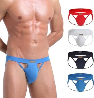 Casey Kevin Men's Thongs Underwear Sexy Lace G-String Bulge Pouch  Breathable Panties at  Men's Clothing store