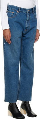 MM6 MAISON MARGIELA Blue Straight-Leg Jeans