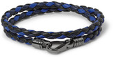 Thumbnail for your product : Tod's Woven-Leather Wrap Bracelet