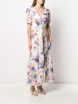 Thumbnail for your product : Saloni Floral-Print Dress