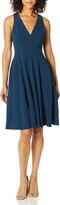 Thumbnail for your product : Dress the Population Women's Catalina Solid Sleeveless Fit & Flare Midi Dress