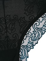Thumbnail for your product : Chite' Patterned Lace Thongs