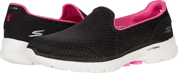 Go Walk Hot Pink Shoes Skechers SKECHERS Performance Go Walk Big