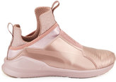 Thumbnail for your product : Puma Fierce Lizard-Embossed High-Top Sneaker, Rose Gold