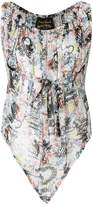 Vivienne Westwood Anglomania patterned blouse