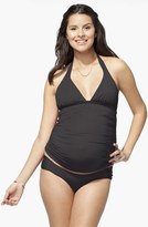Thumbnail for your product : Ingrid & Isabel Ruched Maternity Halter Swim Top