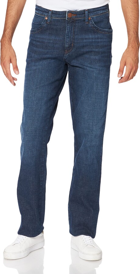 Wrangler Men's Texas Medium Stretch Denim Pants - ShopStyle Straight ...