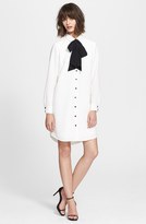 Thumbnail for your product : Kate Spade Women's 'Griffin' Silk Tie Shirtdress
