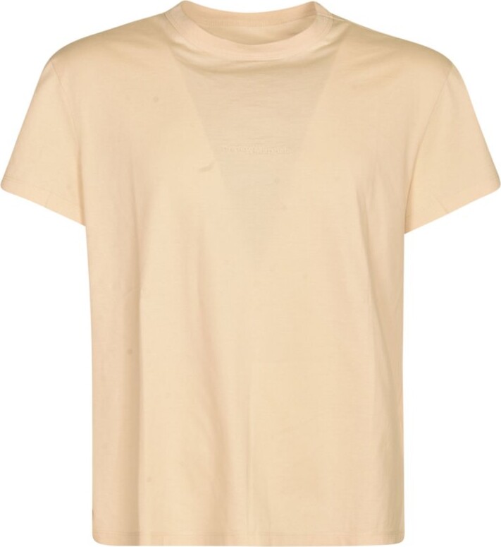 Maison Margiela Logo Printed Crewneck T-Shirt