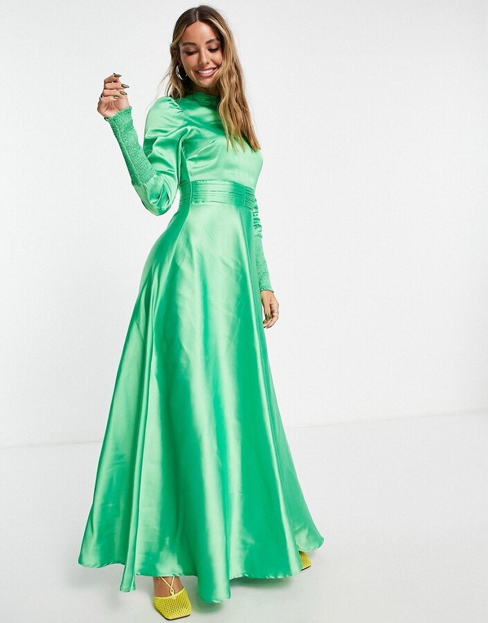 Emerald Long Dress | Shop The Largest Collection | ShopStyle