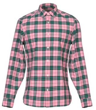 burberry shirt mens pink