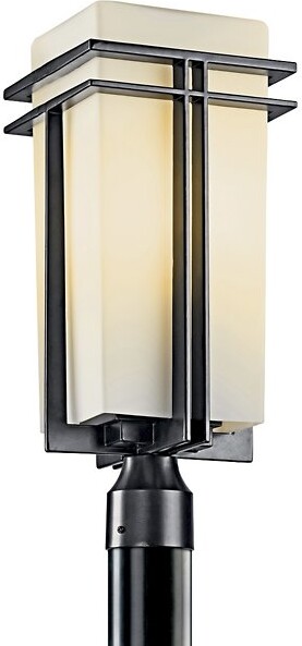 Kichler Tremillo Outdoor Post Light in White Size: Small