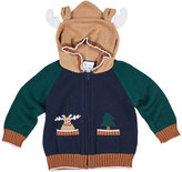 Thumbnail for your product : Florence Eiseman Knit Moose Hoodie Sweater, Size 6-24 Months
