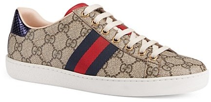 Gucci Gg Supreme Ace Sneakers - ShopStyle