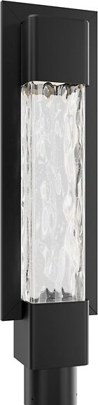 Modern Forms Mist Outdoor LED Post Light in Black