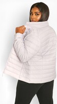 Thumbnail for your product : boohoo Plus Basic Puffer Jacket
