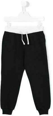 Moschino Kids - logo print sweatpants - kids - Cotton - 12 yrs