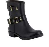 Thumbnail for your product : Colors of California Black Rubber Ankle Boots