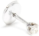 Thumbnail for your product : Yvonne Léon 18k Gold and White Diamond Stud Earring