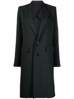 Thumbnail for your product : AMI Paris Single-Breasted Midi Coat
