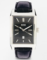 Thumbnail for your product : HUGO BOSS Watch Leather Strap 1512915