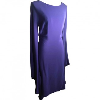 Tom Ford Purple Silk Dress for Women