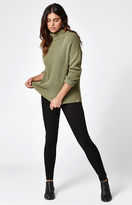 Thumbnail for your product : rhythm Snowflake Ribbed Turtleneck Sweater