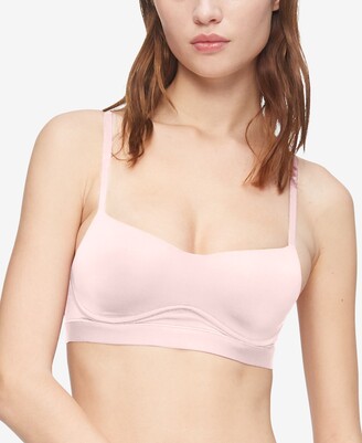 Calvin Klein Women's Invisibles Comfort Lightly Lined Bralette QF6548 -  Macy's