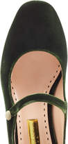 Thumbnail for your product : Rupert Sanderson Velvet Mary-Jane heels