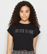 Thumbnail for your product : New Look Girls Too Cute Slogan T-Shirt