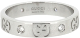 Thumbnail for your product : Gucci Icon Diamond Ring