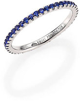 Thumbnail for your product : Kwiat Sapphire & 18K White Gold Eternity Stacking Ring