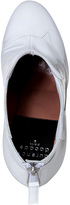 Thumbnail for your product : Laurence Dacade White and Silver Patent Leather Booties