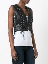 Thumbnail for your product : McQ Eyelet Biker Gilet