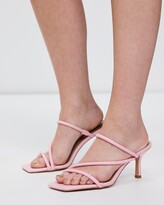 Thumbnail for your product : Spurr Women's Pink Heeled Sandals - Tara Heels - Size 9 at The Iconic