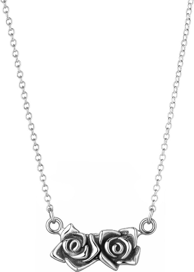 Unaloe Sterling Silver Necklace For Women – Elegant Pendant Jewelry Gift