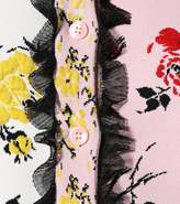 Thumbnail for your product : Alexander McQueen Floral jacquard cardigan
