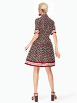 Thumbnail for your product : Kate Spade Floral tile shirtdress