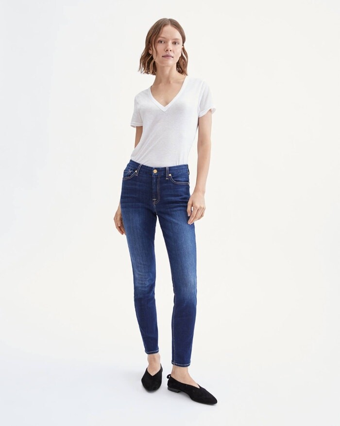 7 For All Mankind B(air) Ankle Skinny Jeans | Shop the world's 