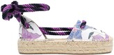 Thumbnail for your product : Etoile Isabel Marant Floral-Print Espadrilles