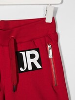 Thumbnail for your product : John Richmond Junior TEEN graphic-print cotton track shorts