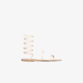 Thumbnail for your product : Ancient Greek Sandals neutral Ofis ankle wrap leather sandals